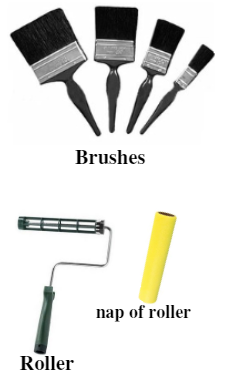 Image showing brushes and rollers